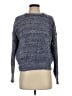 American Apparel Tweed Blue Pullover Sweater Size S - photo 1