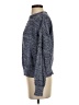 American Apparel Tweed Blue Pullover Sweater Size S - photo 5