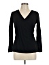 Talbots Black Long Sleeve Top Size 10 (petite) - photo 1