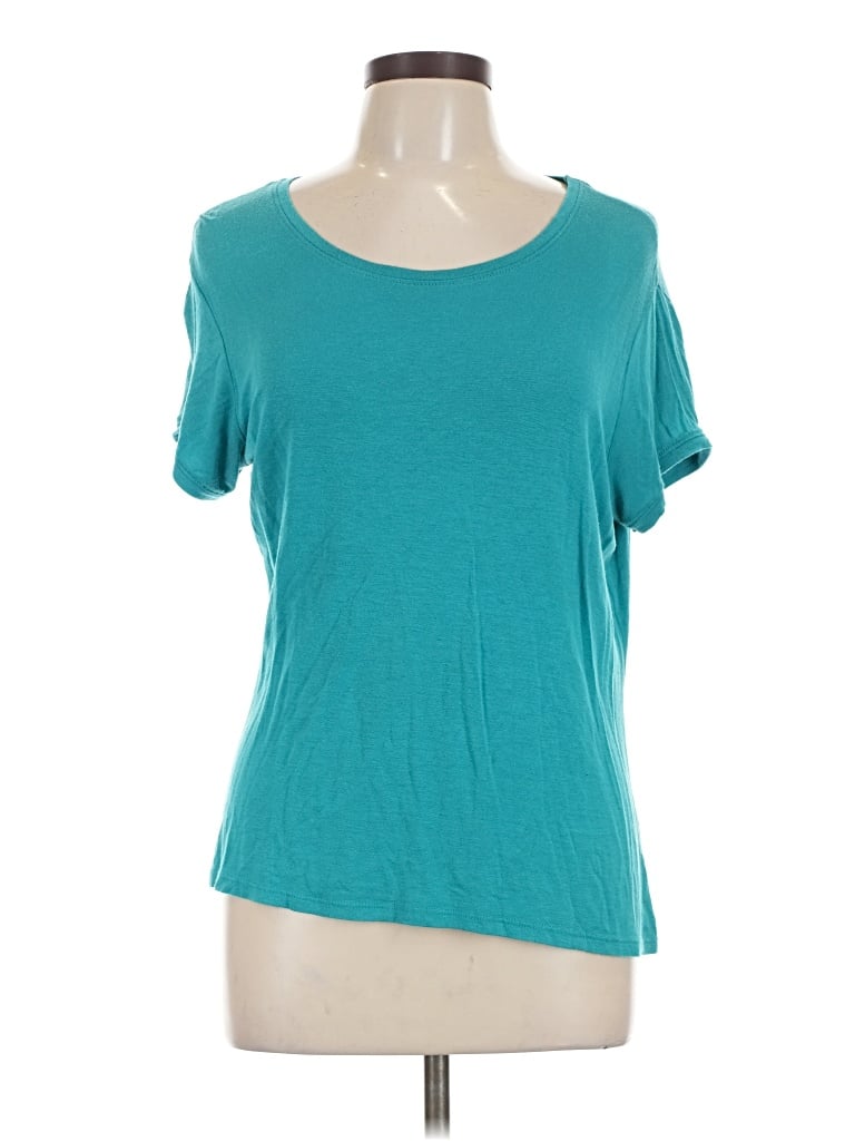 Pre-owned George Short Sleeve T-shirt In Teal