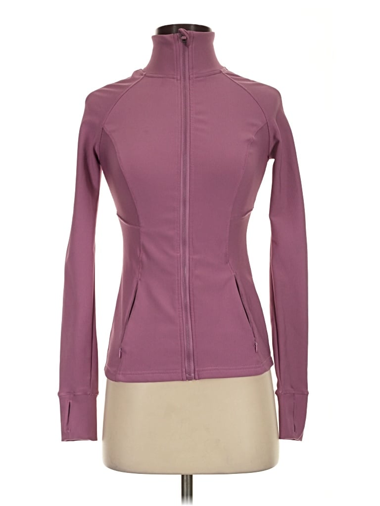 Pre-owned 90 Degree By Reflex Track Jacket In Purple