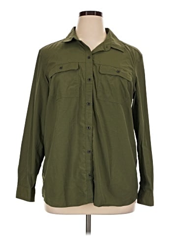 Eddie Bauer Long Sleeve Button-Down Shirt (view 1)