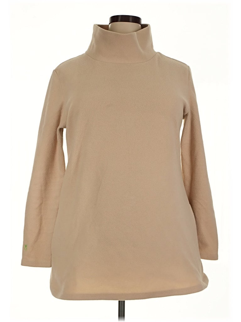 Pre-owned Dudley Stephens Turtleneck Sweater In Tan