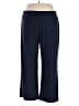 IMAN Solid Blue Active Pants Size 3X - photo 1