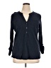 Eddie Bauer Blue Long Sleeve Blouse Size XL - photo 1