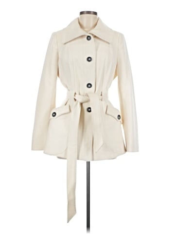 AK Anne Klein Wool Coat (view 1)