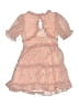 Rare Editions 100% Polyester Pink Dress Size 7 - photo 2