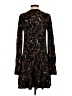 Zara Basic Paisley Black Casual Dress Size S - photo 2