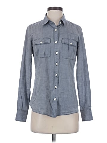 J.Crew Factory Store Long Sleeve Button-Down Shirt (view 1)