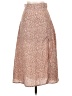 Unbranded 100% Polyester Paisley Tan Casual Skirt Size XS - photo 1