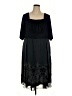 IGIGI 100% Polyester Black Casual Dress Size 26 - 28 Plus - photo 1