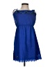 Snap 100% Polyester Blue Casual Dress Size S - photo 1