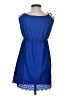 Snap 100% Polyester Blue Casual Dress Size S - photo 2