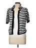 Aqua 100% Polyester Silver Cardigan Size L - photo 1