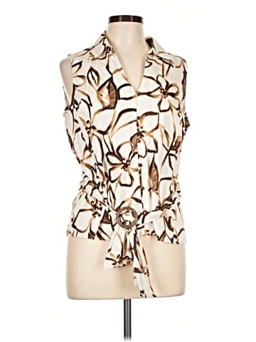 Jones New York Signature Sleeveless Blouse (view 1)
