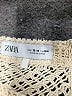 Zara Chevron-herringbone Ivory Casual Pants Size 13 - 14 - photo 3