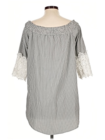 J for Justify 3/4 Sleeve Blouse (view 2)
