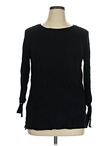 Liz Claiborne 3/4 Sleeve T-Shirt (view 1)