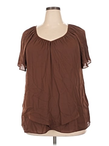 Tracy Reese Short Sleeve Blouse (view 1)