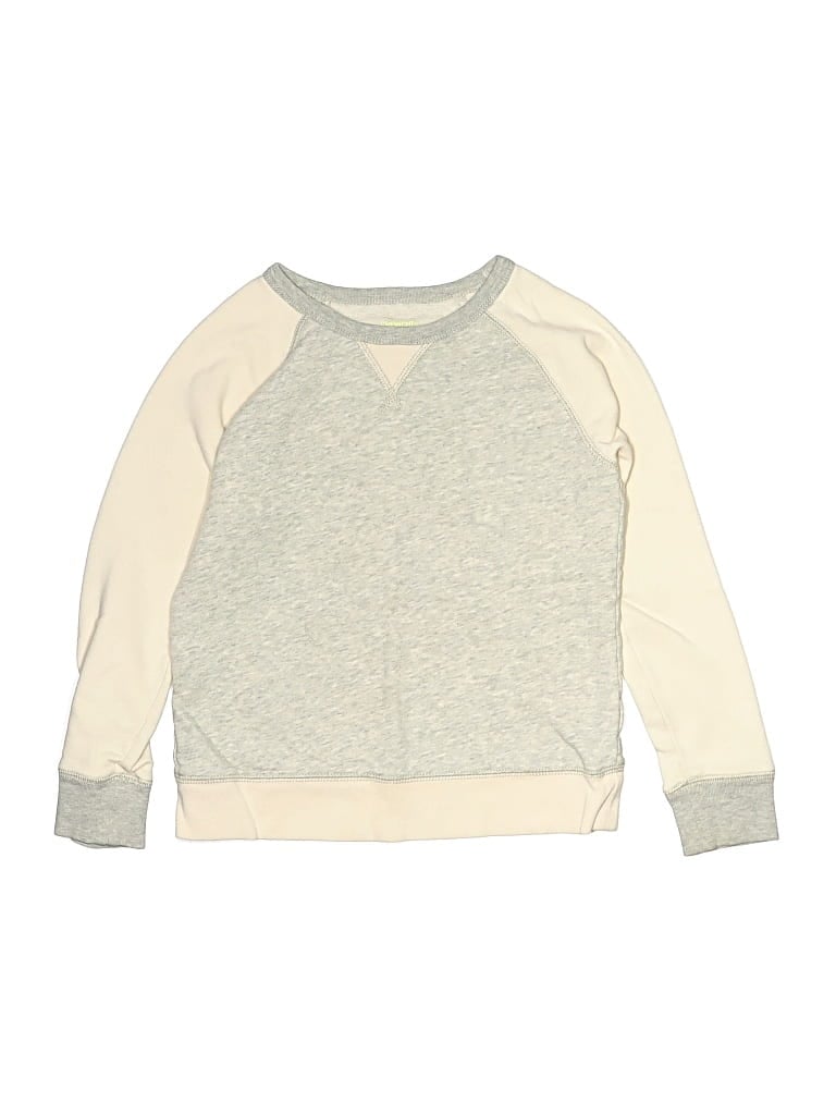 Pre-owned Crewcuts Kids' Sweatshirt In Tan