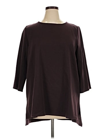 Eileen Fisher 3/4 Sleeve T-Shirt (view 1)