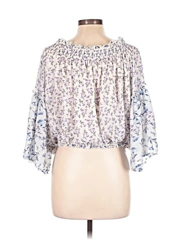 Free People 3/4 Sleeve Blouse (view 2)