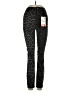 Zara Animal Print Black Jeans Size 4 - photo 1