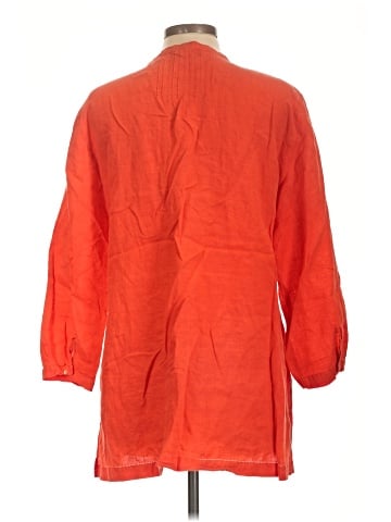 Eileen Fisher 3/4 Sleeve Button-Down Shirt (view 2)