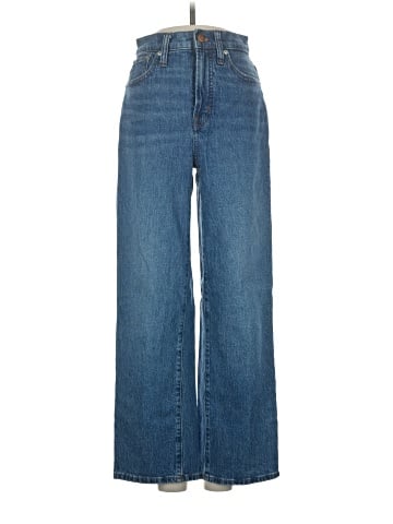 Madewell The Perfect Vintage Wide-Leg Crop Jean in Cresslow Wash (view 1)