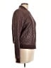 Halogen Argyle Brown Jacket Size L - photo 4