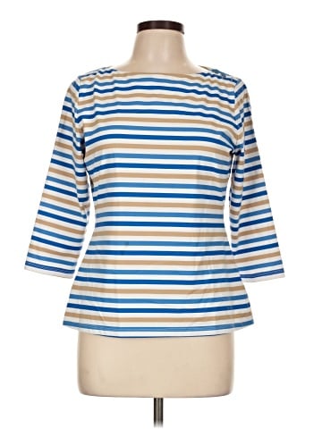 J. McLaughlin 3/4 Sleeve T-Shirt (view 1)