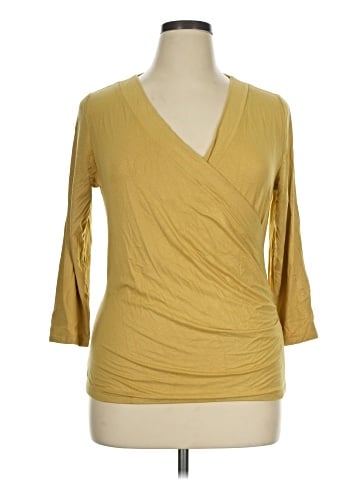 Lauren by Ralph Lauren 3/4 Sleeve Top (view 1)