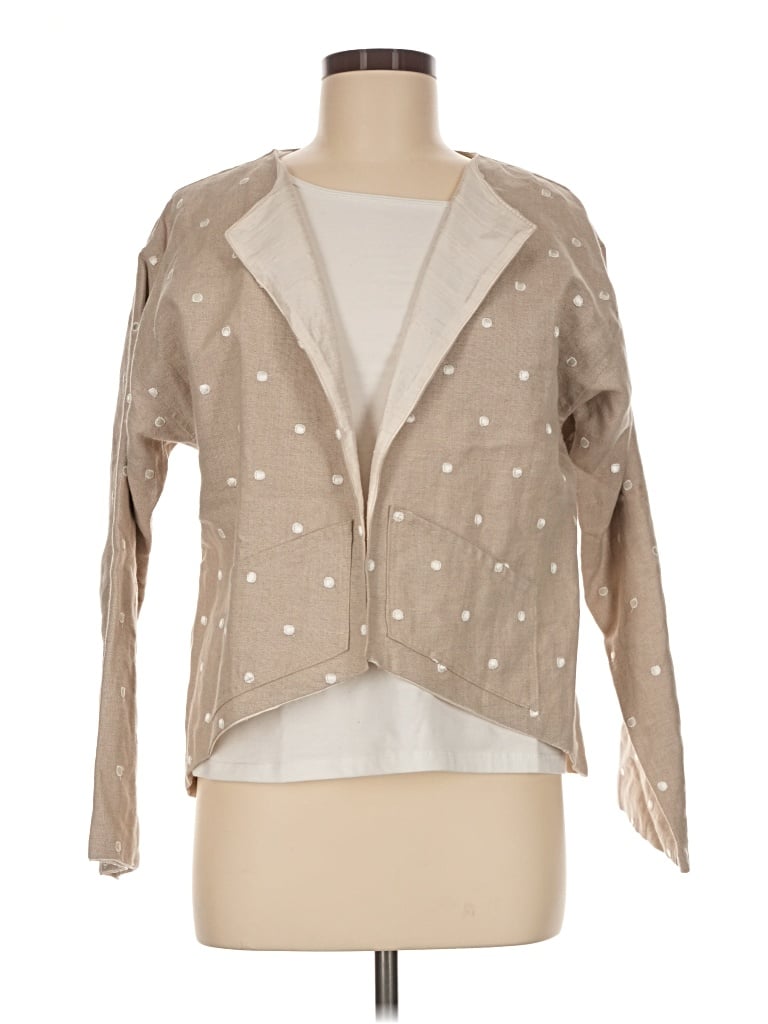 Pre-owned Assorted Brands Jacket In Tan