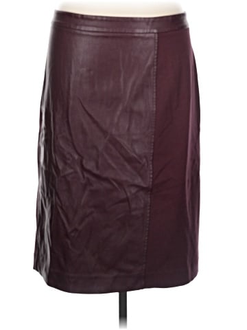 Ann Taylor Factory Faux Leather Skirt (view 1)