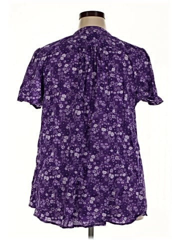 Woman Within Short Sleeve Blouse (view 2)