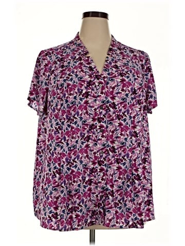 Croft & Barrow Short Sleeve Blouse (view 1)