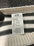 H&M 100% Cotton Stripes Ivory Pullover Sweater 9-12 MO / 12 MO - photo 3