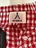 Anrabess Checkered-gingham Red Shorts Size XL - photo 3