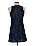 Socialite 100% Polyester Paisley Blue Cocktail Dress Size M - photo 2