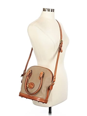 Dooney & Bourke Leather Satchel (view 2)