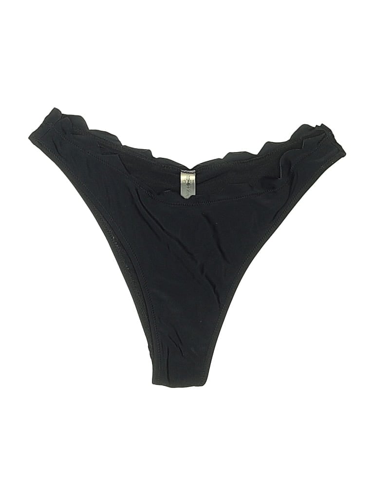 Pre-owned Zaful Swimsuit Bottoms In Black