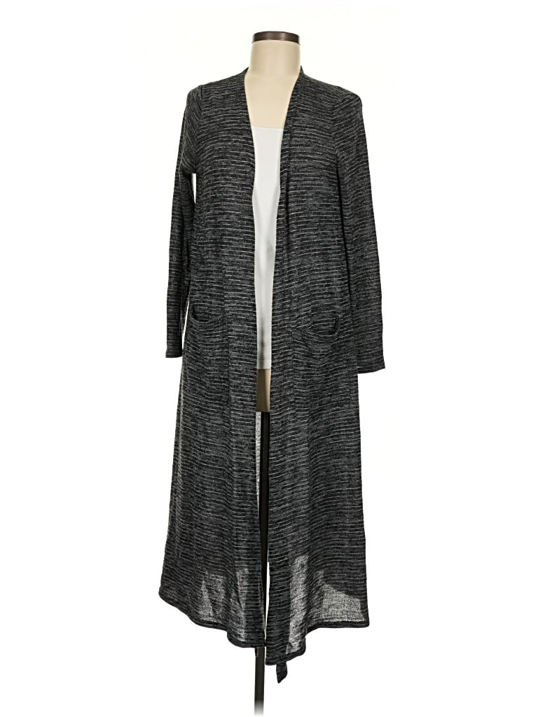 Pre-owned Lularoe Kimono In Gray