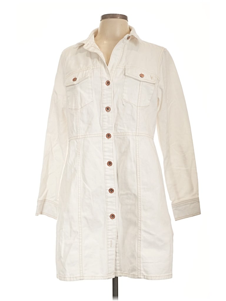 Pre-owned Frye Casual Dress In Ivory
