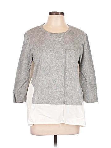 Lafayette 148 New York 3/4 Sleeve T-Shirt (view 1)