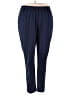 Blair 100% Polyester Solid Blue Casual Pants Size XXL - photo 1