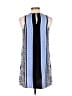 Allison Joy Blue Yellow Sleeveless Blouse Size 1XEstimated - photo 2