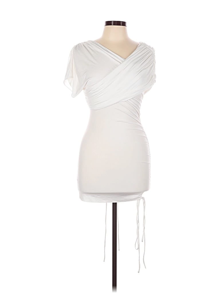 Laquan Smith Cocktail Dress In White