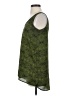 Soprano 100% Polyester Green Sleeveless Top Size S - photo 5