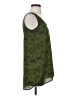 Soprano 100% Polyester Green Sleeveless Top Size S - photo 4