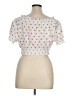 J.Crew White Short Sleeve Blouse Size XL - photo 2